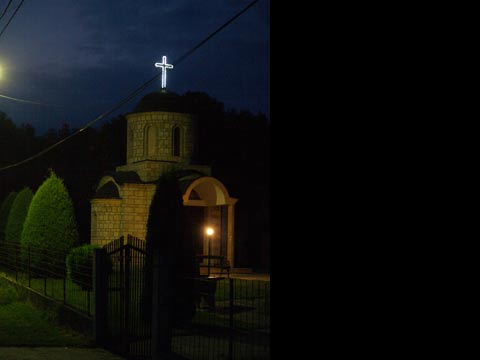 Kirche in der Umgebung von Skopje, Mazedonien